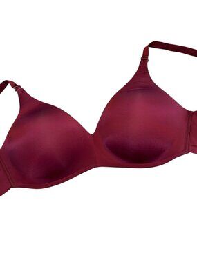 SOMA Bra Vanishing 360 Wireless Adjustable Burgundy/Wine 38DD/38E Like new
